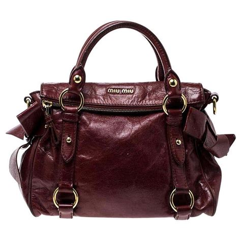 miu miu top handle handbags